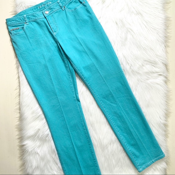 SOLD-Michael Kors Studded Logo Pocket Jeans - Picture 4 of 9